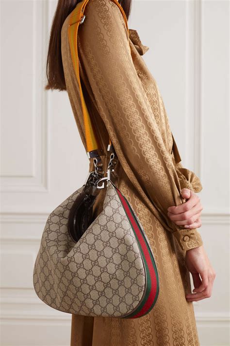 gucci large print bag|Gucci attache large shoulder bag.